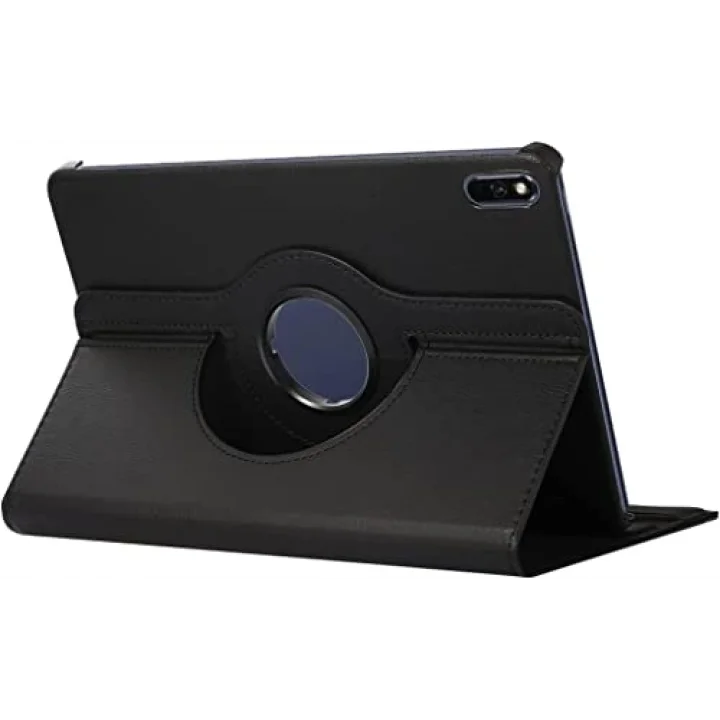 Honor Pad X9A 11.5 inç ELN2-W29 ile uyumlu Kılıf 360 Dönebilen Standlı Case Siyah