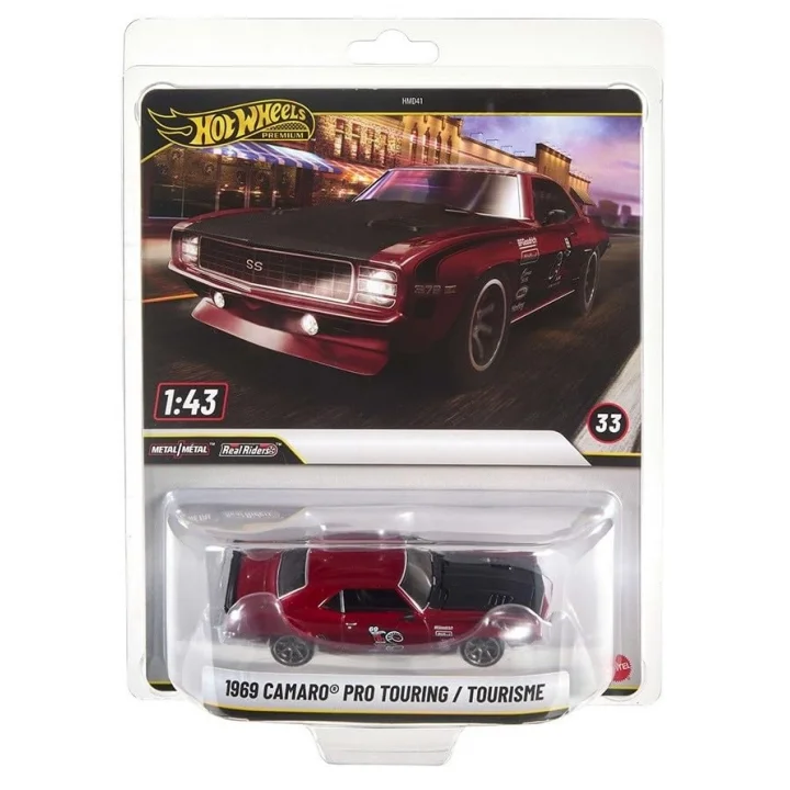 Hot Wheels 1:43 Premium Araba 1969 Camaro Pro Touring HMD41-JCN76