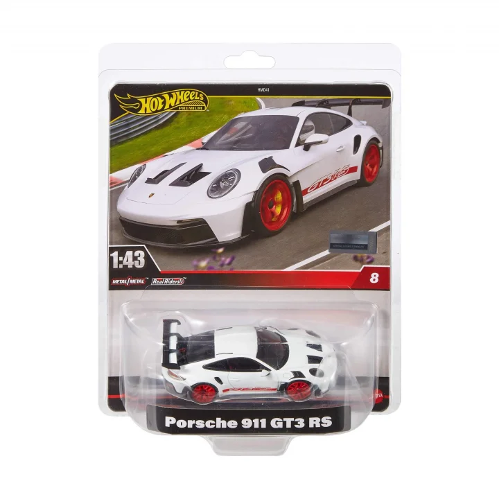 Hot Wheels 1:43 Premium Arabalar - Porsche GT3-RS Çok renkli