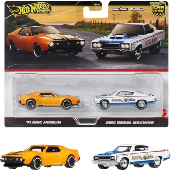 Hot Wheels 2-Packs Amc Javelin, JBL06