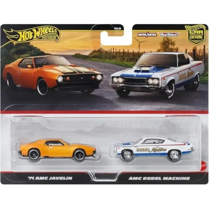 Hot Wheels 2-Packs Amc Javelin, JBL06
