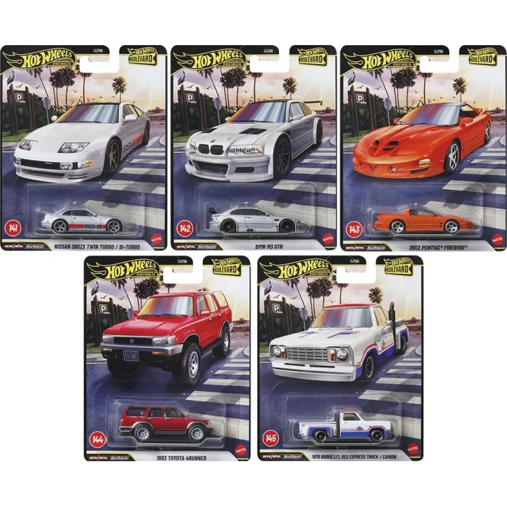 HOT WHEELS 2026 Premium Boulevard 5’li Set GJT68 978F