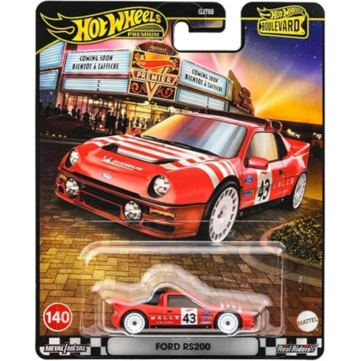 Hot Wheels Boulevard Premium Araçlar FORD RS200 GJT68 - JBL29