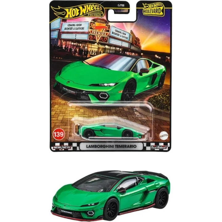 Hot Wheels Boulevard Premium Araçlar LAMBORGHINI TEMERARIO GJT68 - JBL09