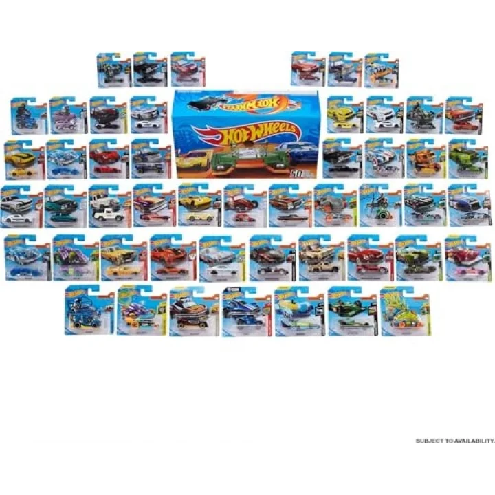 Hot Wheels Ellili Araba Seti, 3 yaş ve üzeri, V6697