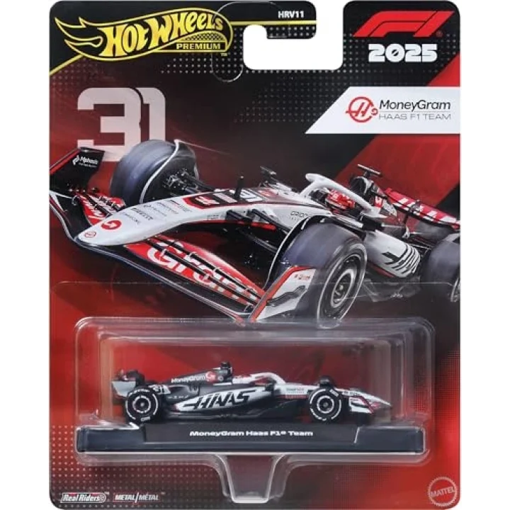 Hot Wheels F1 Haas Ocon1:64 ölçekli, JKD78