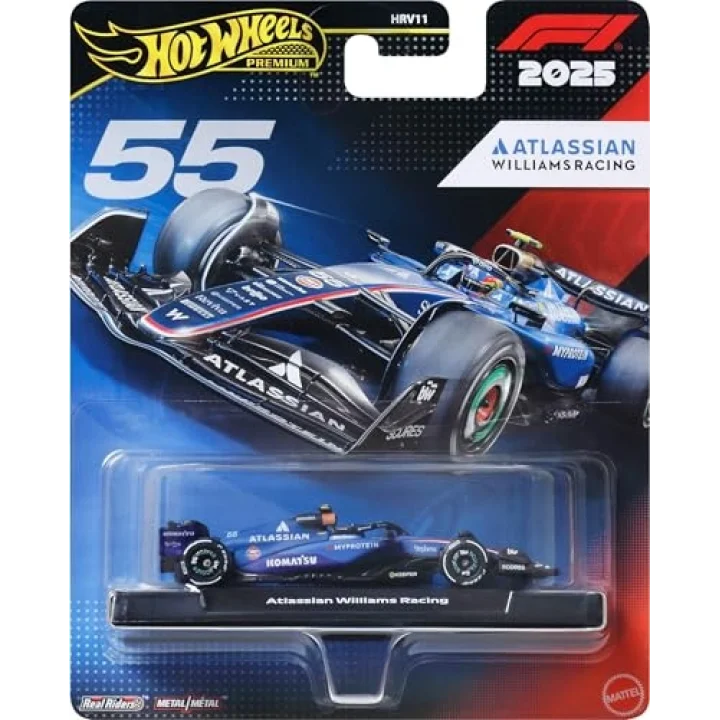 Hot Wheels F1 Williams Sainz 1:64 ölçekli, JKD85