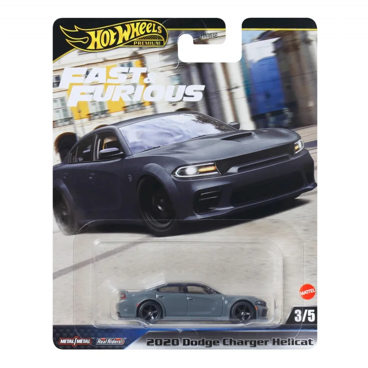 Hot Wheels Fast-Furious Premium Araba 2020 DODGE CHARGER HELLCAT HNW46 - JBL96