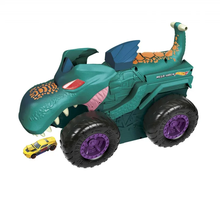 Hot Wheels Monster Trucks Araba Yiyen Mega Wrex Hot Wheels Monster Trucks Araba Yiyen Mega Wrex, 3 Yaş ve Üzeri Çocuklar İçin GYL13 GYL13