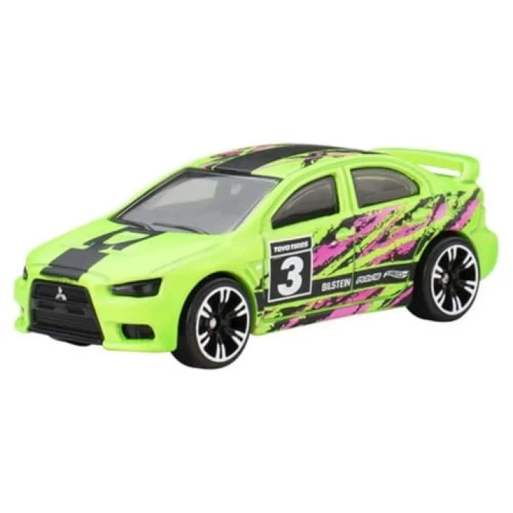 Hot Wheels Neon Yarışçılar - 2008 LANCER EVOLUTION JCB02