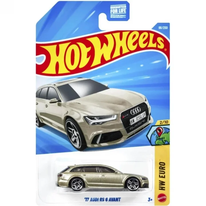Hot Wheels Tekli Arabalar 17 AUDI RS6 AVANT JJK90 (KISA KART)