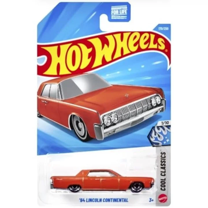 Hot Wheels Tekli Arabalar 64 LİNCOLN CONTINENTAL JJK14 (KISA KART)