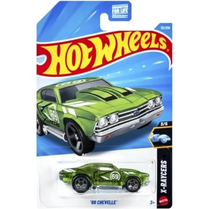Hot Wheels Tekli Arabalar 69 CHEVELLE JJK83 (KISA KART)