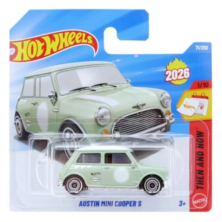 Hot Wheels Tekli Arabalar AUSTIN MINI COOPER S (KISA KART) JJH39