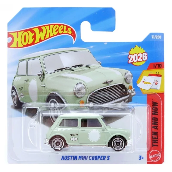 Hot Wheels Tekli Arabalar AUSTIN MINI COOPER S (KISA KART) JJH39