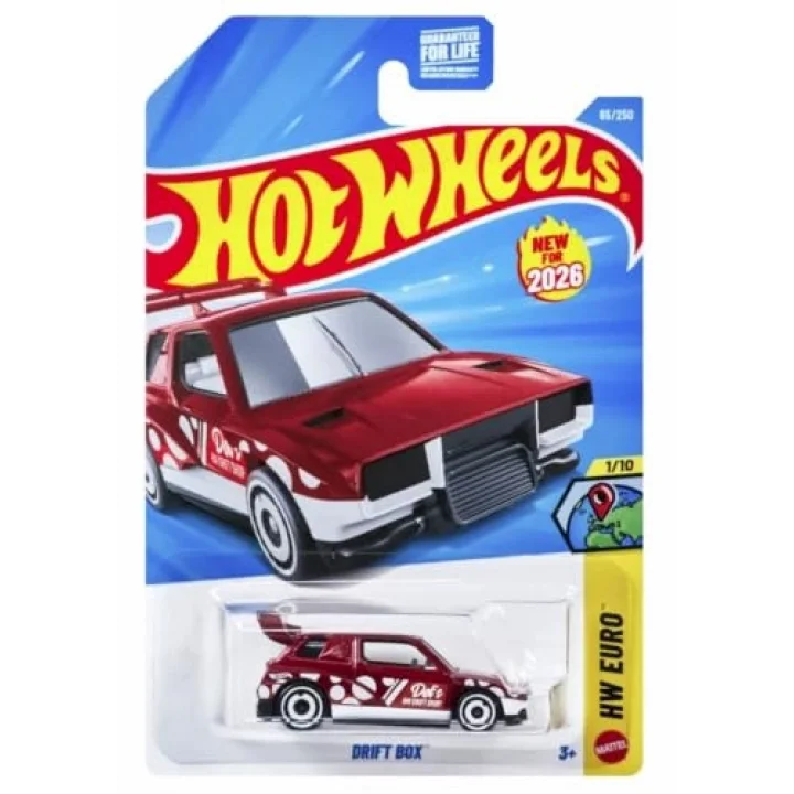 Hot Wheels Tekli Arabalar Drift Box (Kısa Kart) JJH40