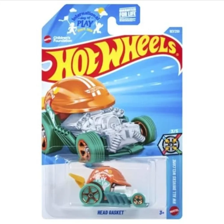 Hot Wheels Tekli Arabalar HEAD GASKET JJK11 (KISA KART)