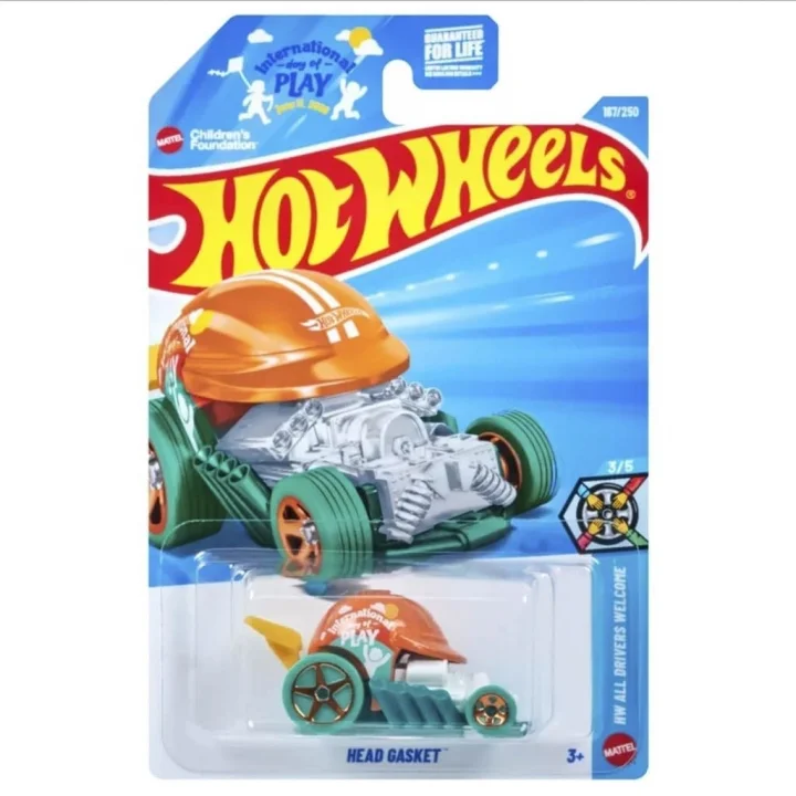 Hot Wheels Tekli Arabalar HEAD GASKET JJK11 (KISA KART)