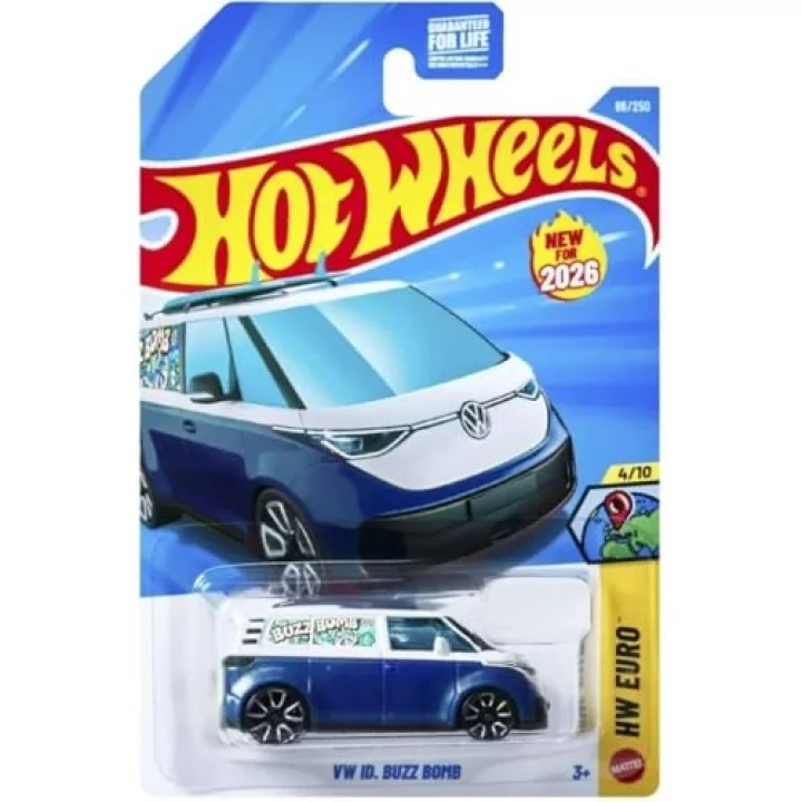 Hot Wheels Tekli Arabalar VW İD. BUZZ BOMB JJL95 (KISA KART)