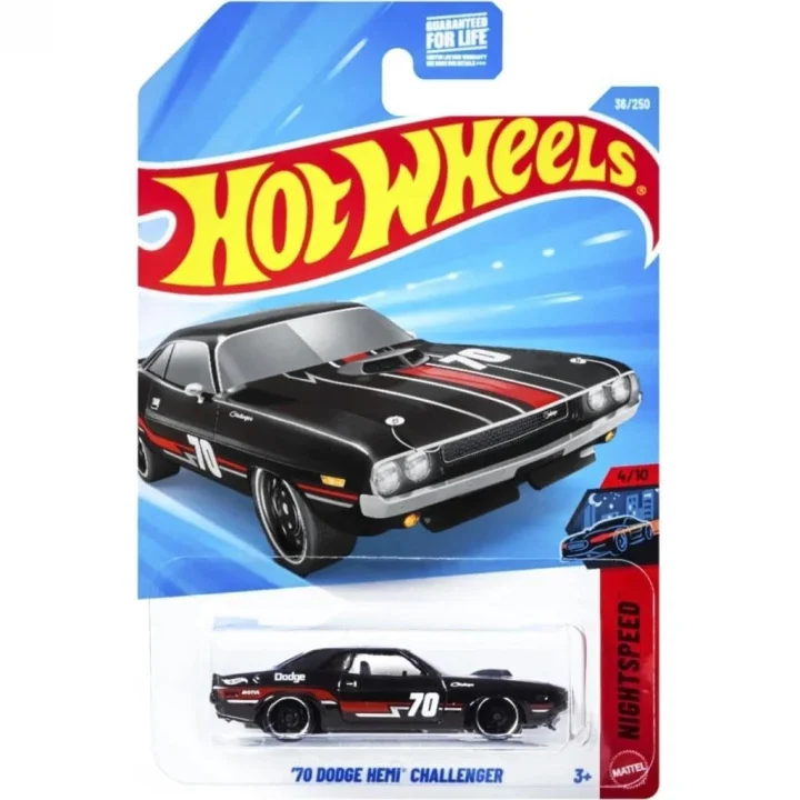 Hot Wheels Tekli Arabalar70 Dodge Hemi Challenger JJK79 (KISA KART)