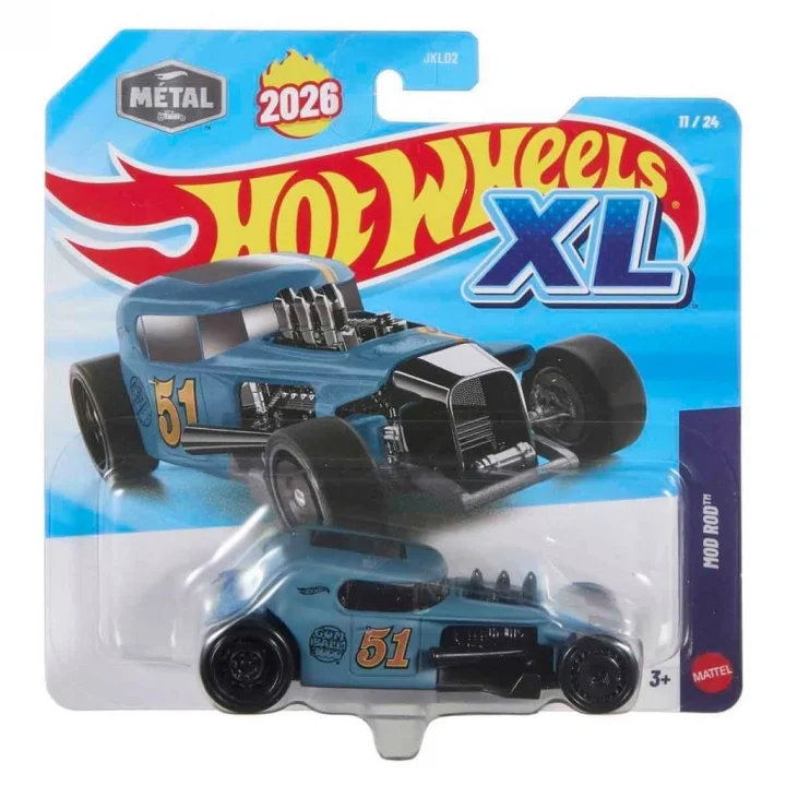 Hot Wheels XL Diecast 1:43 MOD ROD JKL11-JKL02