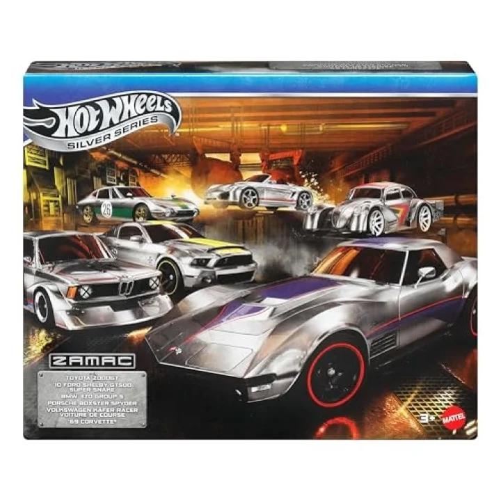 Hot Wheels Zamac Temalı Çoklu Arabalar, JLB26