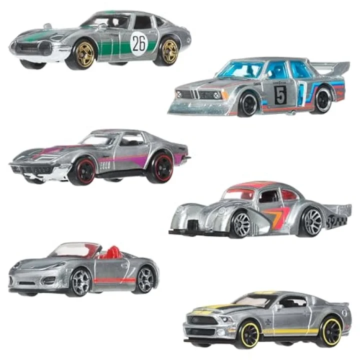 Hot Wheels Zamac Temalı Çoklu Arabalar, JLB26