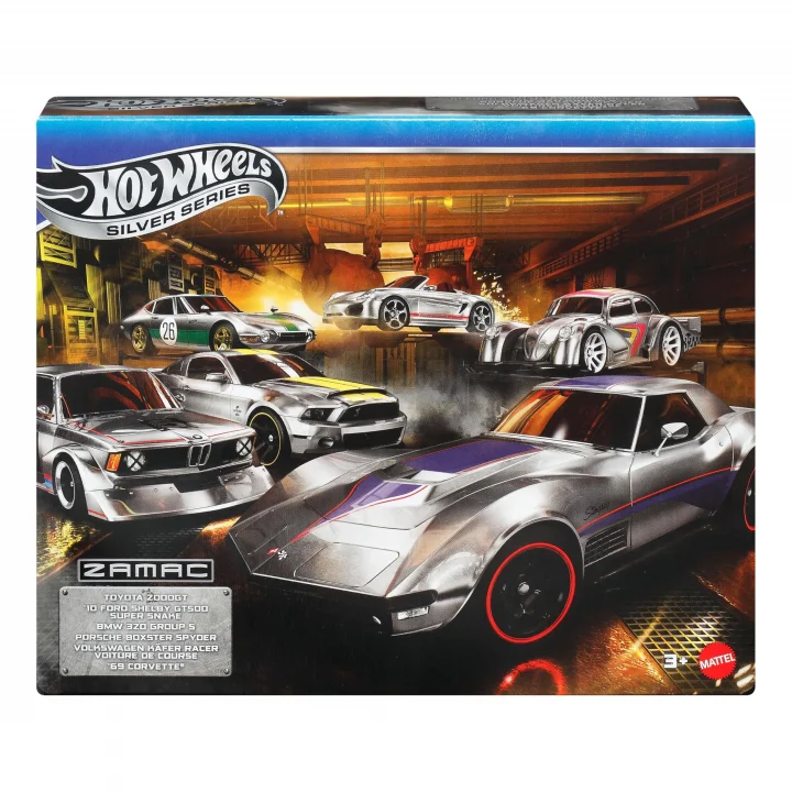 Hot Wheels Zamac Temalı Çoklu Arabalar, JLB26