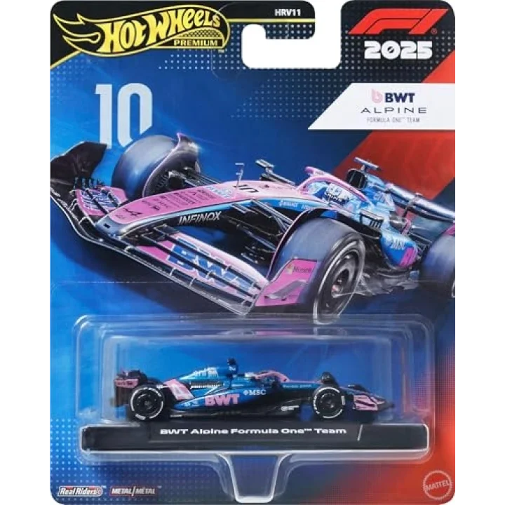 Hot WheelsF1 Alpine Gasly 1:64 ölçekli, JKD82