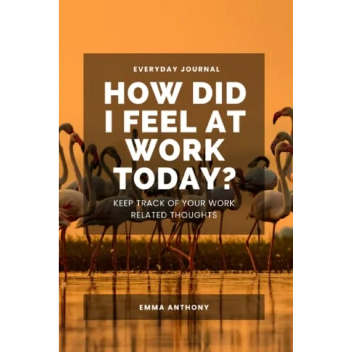 How Did I Feel At Work Today? Everyday Wellness Journal - Keep Track Of Your Work Related Thoughts