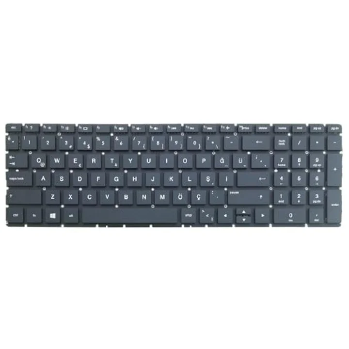 Hp 15-Bs, 15-Bw, 15-Cb İle Uyumlu Klavye, Siyah