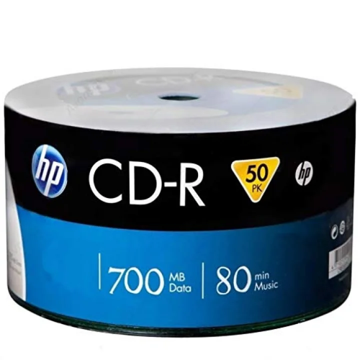 HP CD-R 52X 700MB 80DK 50-LI CAKEBOX