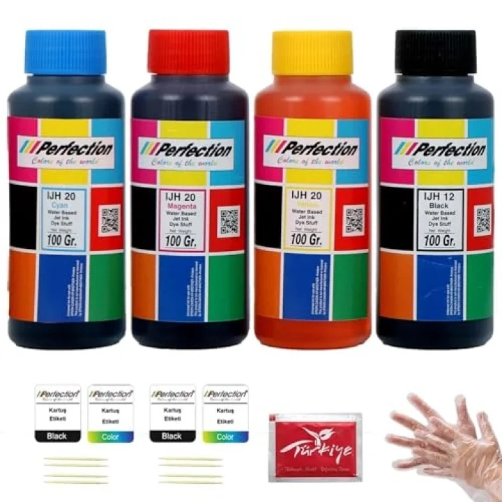 HP Uyumlu Smart Tank- İnk Tank Yazıcı Mürekkep Seti 4x100 ml.