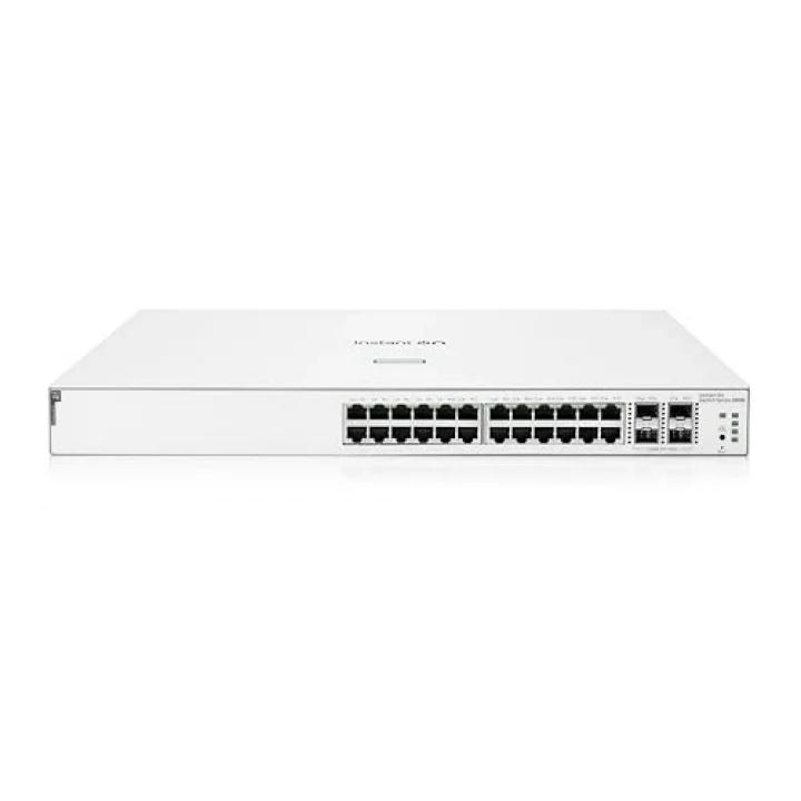 HPE - AN INSTANT ON WIRED(I5)BTO Aruba Instant On 1930 28P PoE Gb Ethernet L2+ Smart Switch | 24xGE PoE (195W) | 4x1G/10G SFP+ | EU Europe Cord (JL683B#ABB)
