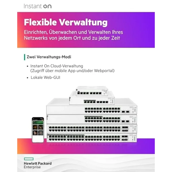 HPE Switch IOn 1830 24G 2SFP 195W Avrupa