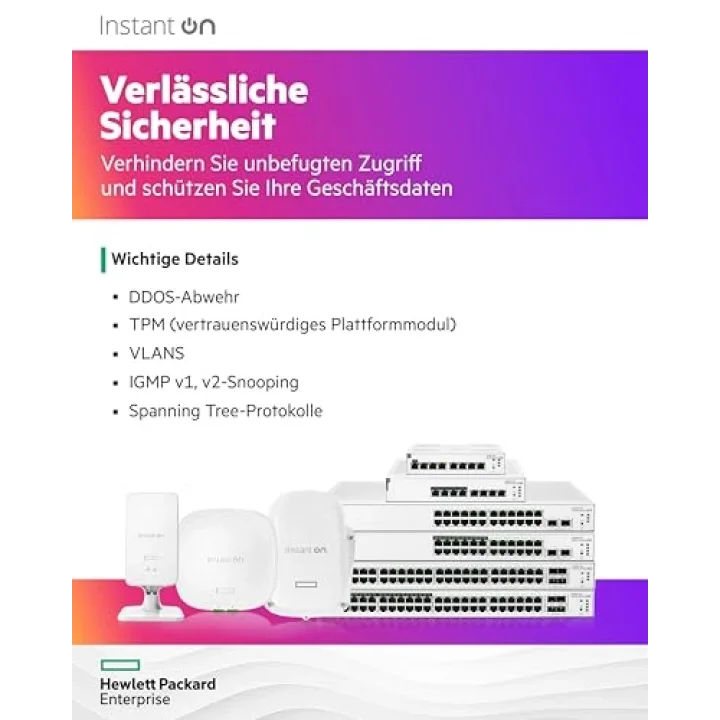 HPE Switch IOn 1830 24G 2SFP 195W Avrupa