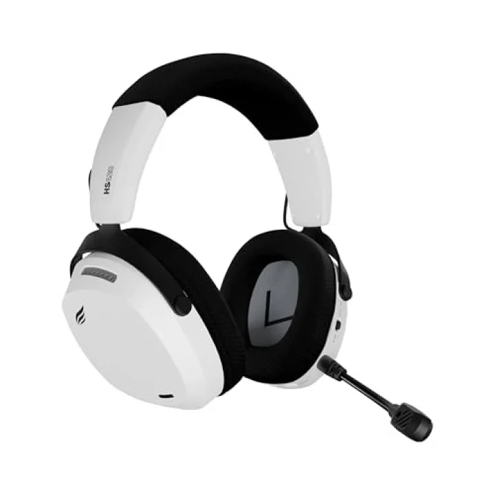 HS420 7.1 Surround Tri-Mode Kablosuz/Bluetooth Oyuncu Kulaklığı (Beyaz)