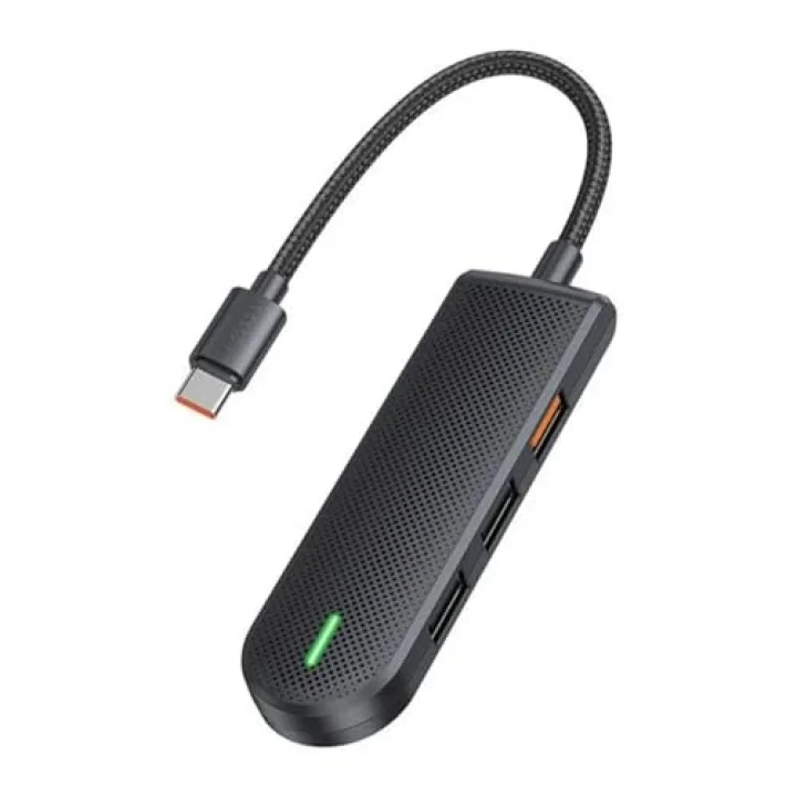 Hu-1430 5 In 1 Type-C Çoklayici, Siyah