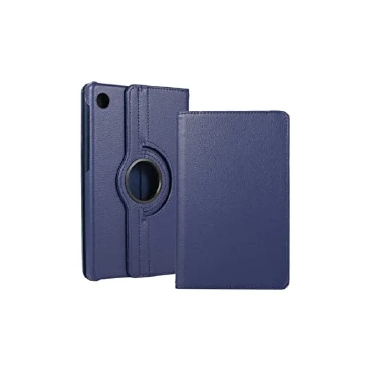Huawei ile uyumlu Mate Pad T10 Standlı Kapaklı Dönebilen Tablet Kılıfı - Lacivert