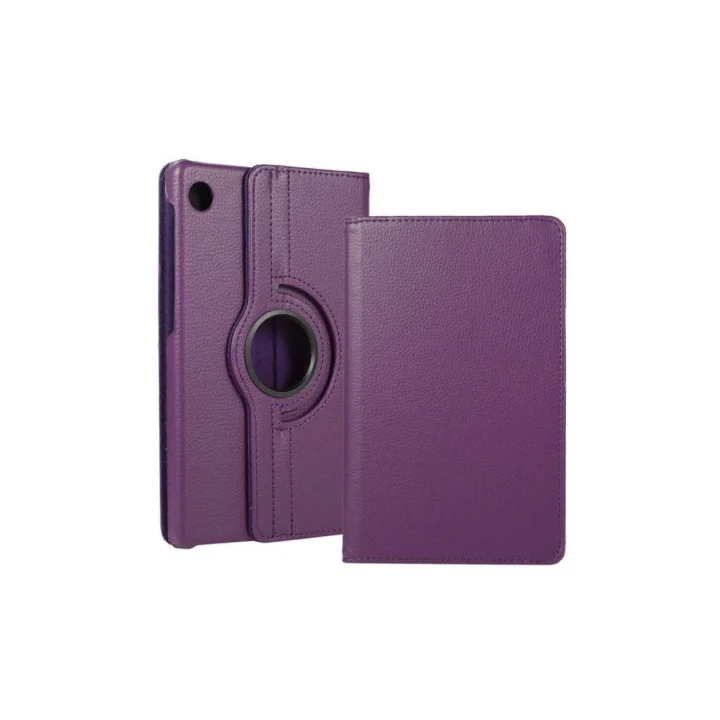 Huawei ile uyumlu Mate Pad T10 Standlı Kapaklı Dönebilen Tablet Kılıfı - Lacivert