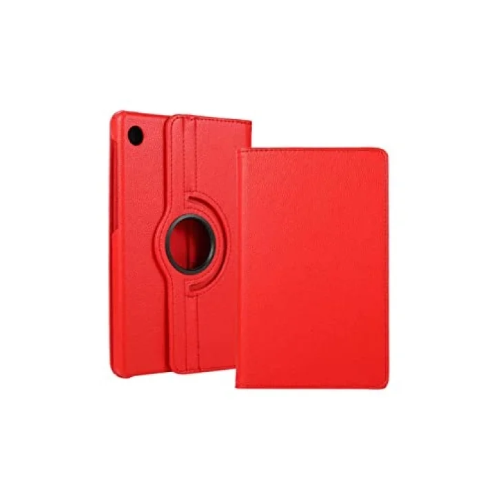 Huawei ile uyumlu Mate Pad T10 Standlı Kapaklı Dönebilen Tablet Kılıfı - Lacivert