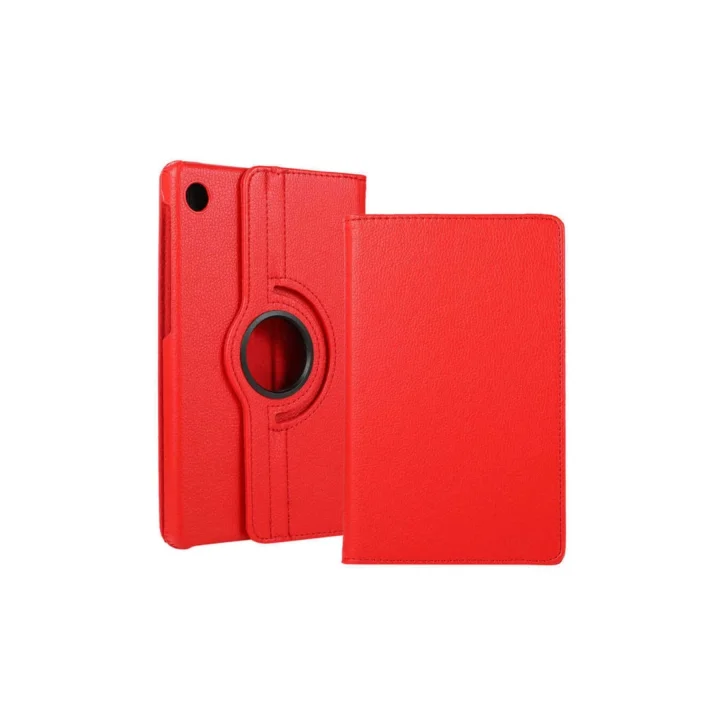 Huawei ile uyumlu Mate Pad T10 Standlı Kapaklı Dönebilen Tablet Kılıfı - Lacivert