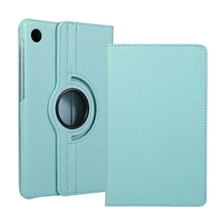 Huawei Mate Pad T8 ile uyumlu Kılıf 360 Dönebilen Standlı Case Kırmızı