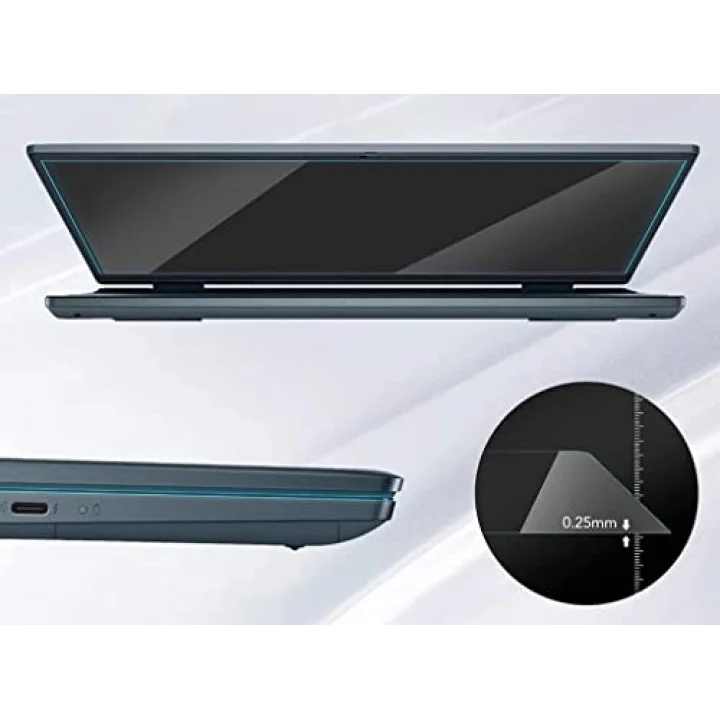Huawei Matebook X Pro 2023 Ultrabook 14.2 İnç İle Uyumlu Ekran Koruyucu Notebook, 9H Temperli Kırılmaz Esnek Nano Cam, Çizilmeye Ve Darbeye Dayanıklı Laptop Koruma, HD Şeffaf