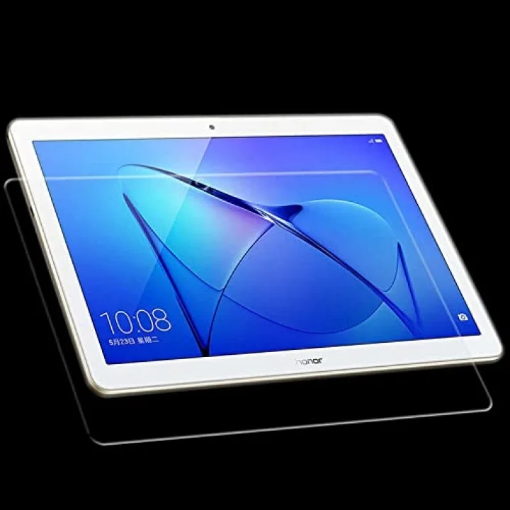 Huawei MediaPad T5 10 inc ile uyumlu Tablet Temperli Cam Ekran Koruyucu Renksiz