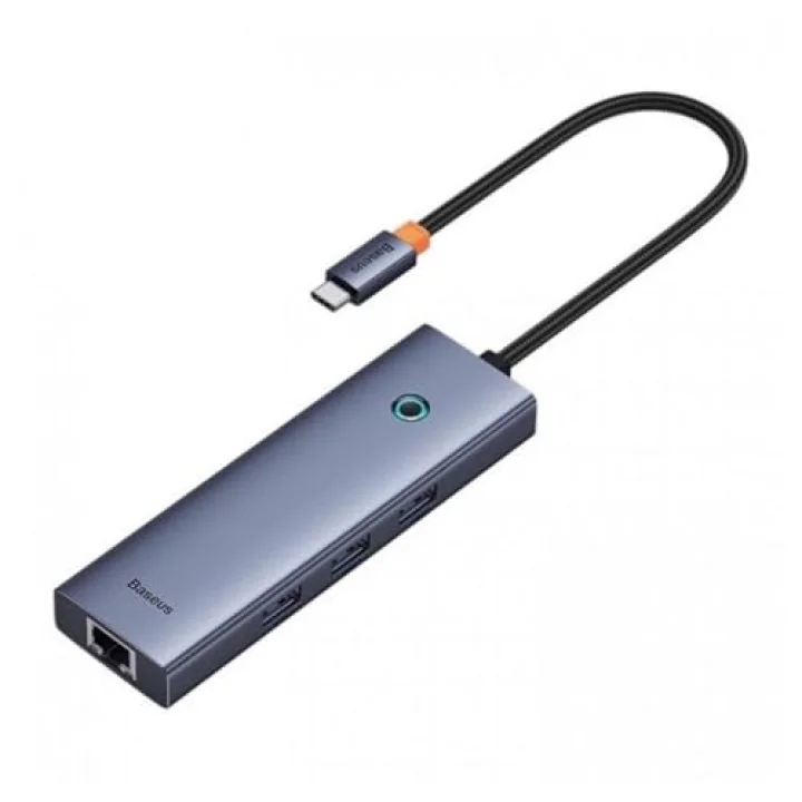 Hub 6w1 UltraJoy 6 Port (USB-C 1 x HDMI4K @ 30 Hz + 3 x USB 3.0 + 1 x PD + RJ45)