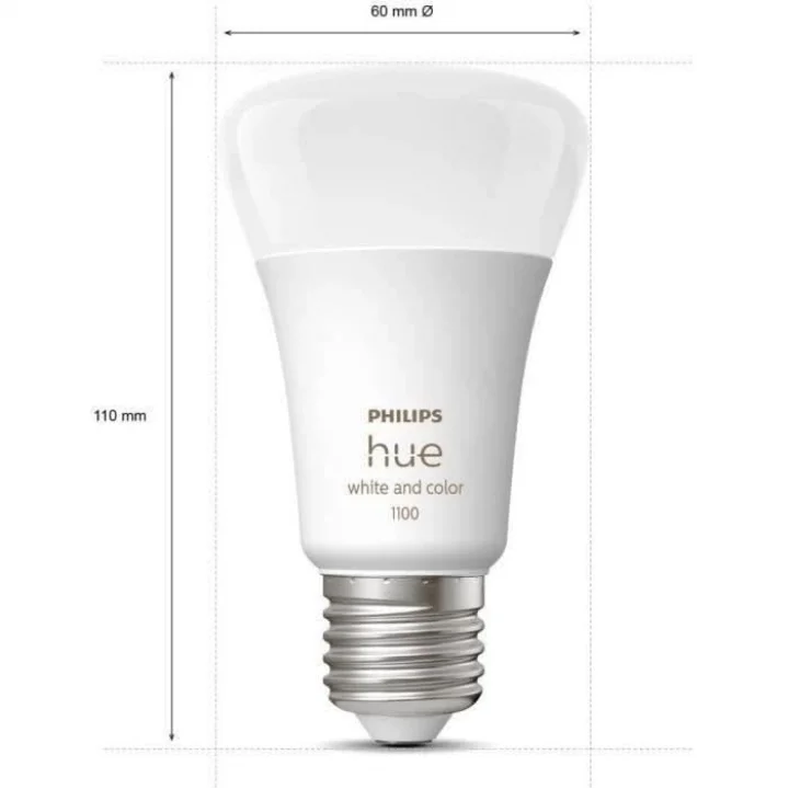 HueWCA 9W E27 Renkli Akıllı Ampul 2li Başlangıç Seti