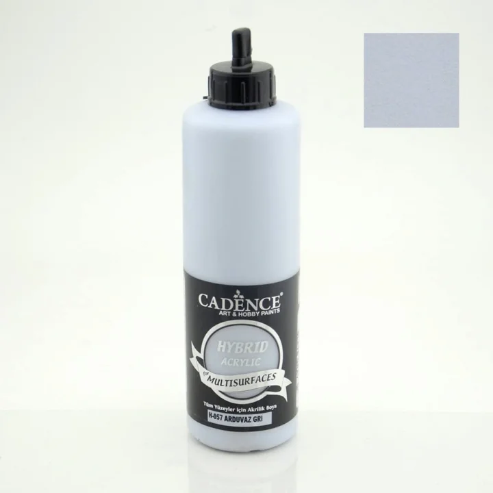 Hybrid Multisurface Akrilik Boya 500 ml. H-057 ARDUVAZ GRİ