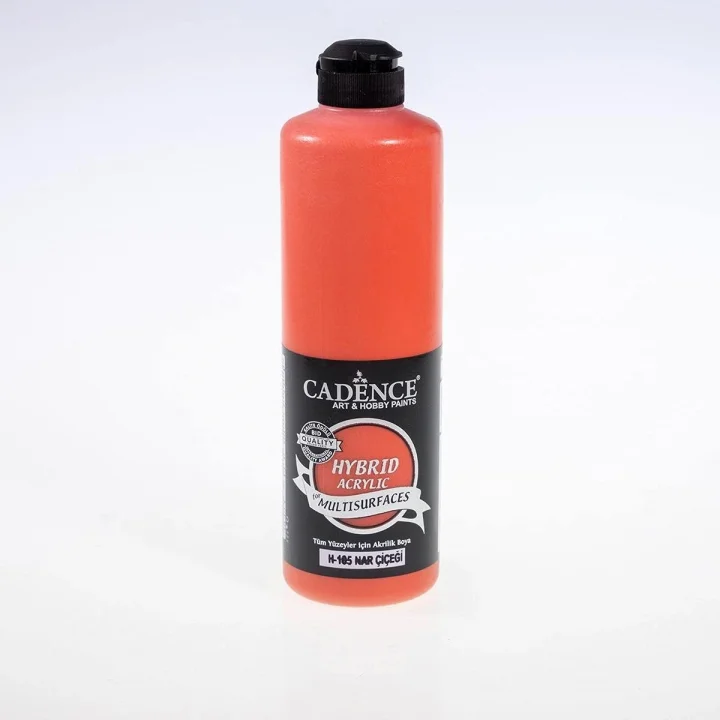 Hybrid Multisurface Akrilik Boya 500 Ml. H-105 Nar Çiçeği