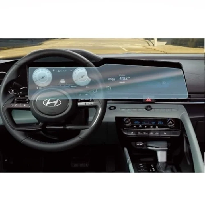Hyundai Elantra İle Uyumlu Ekran Koruyucu Dijital Gösterge Multimedya